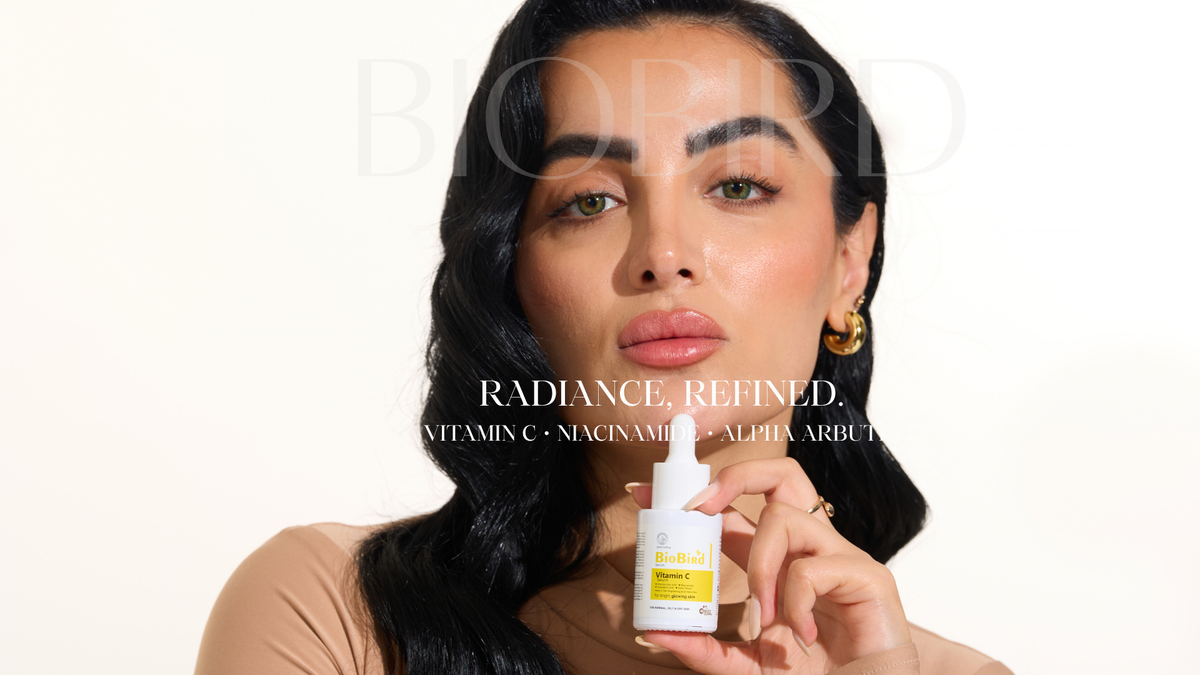 BioBird Niacinamide Vitamin C Serum | 10% Vitamin C for Dark Spots & Glow