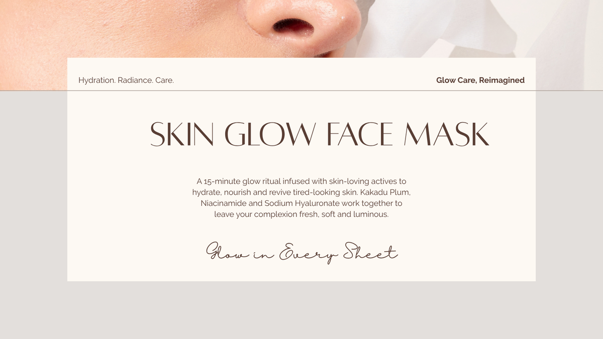 BioBird Vitamin E Face Mask | Hydrating Sheet Mask for Dull & Dry Skin