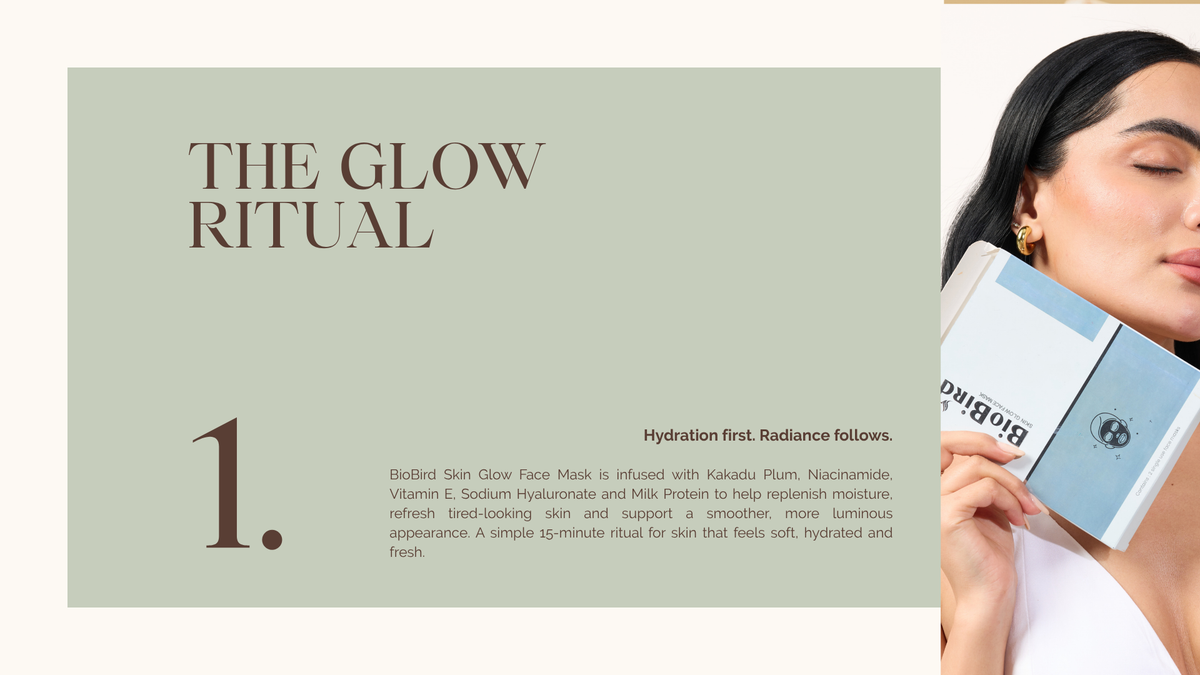 BioBird Vitamin E Face Mask | Hydrating Sheet Mask for Dull & Dry Skin