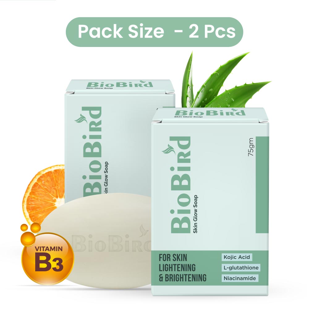 BioBird Skin Glow Tan Removal Soap - 75gm
