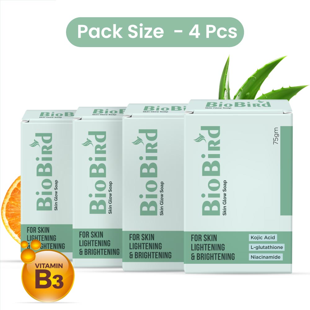 BioBird Skin Glow Tan Removal Soap - 75gm