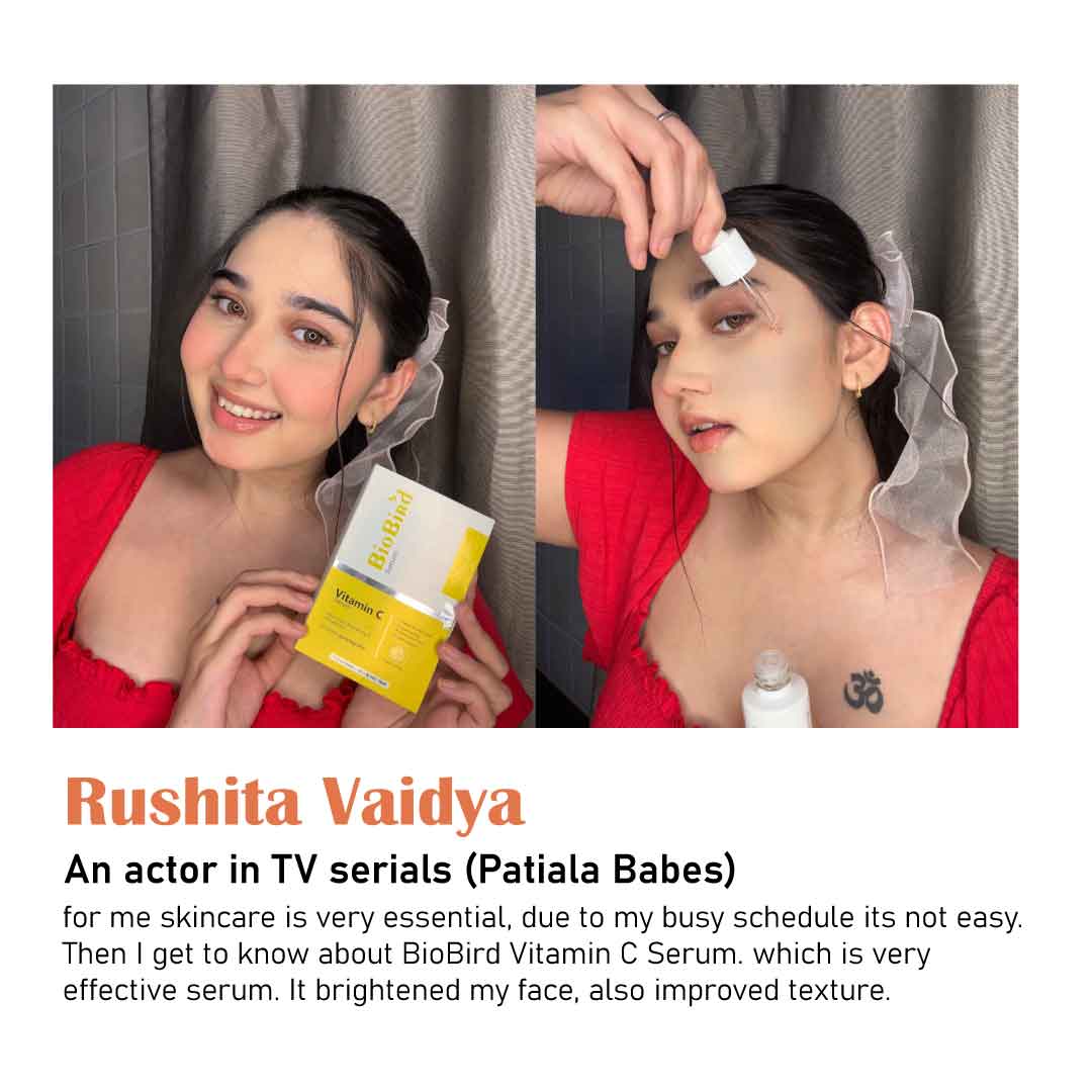 BioBird 10% Vitamin C Face Serum for Dark Spots