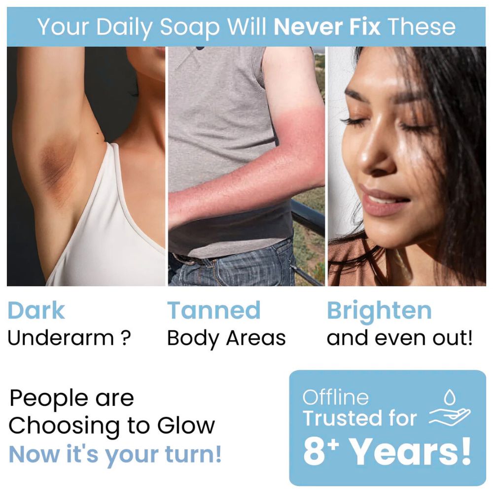 BioBird Advanced Skin Glow Tan Removal Soap - 75gm