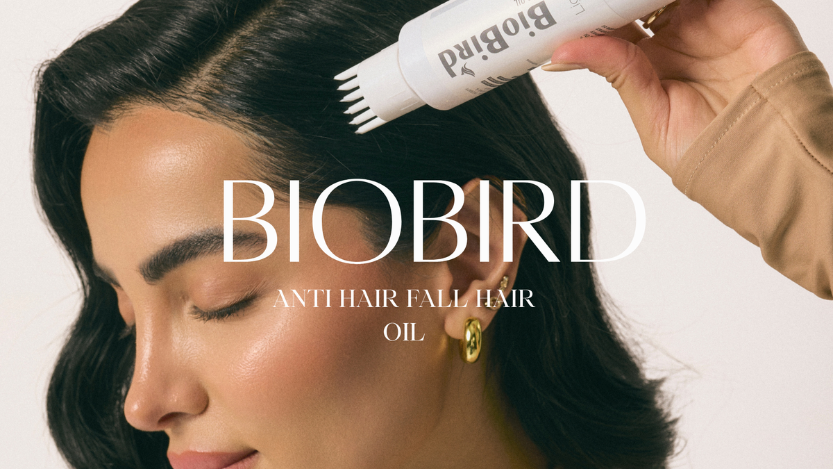 BioBird Rosemary Hair Growth Oil | Hair Fall Control & Stronger Hair | 100ml
