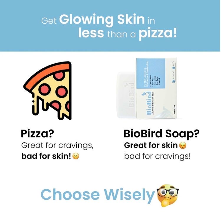 BioBird Advanced Skin Glow Tan Removal Soap - 75gm