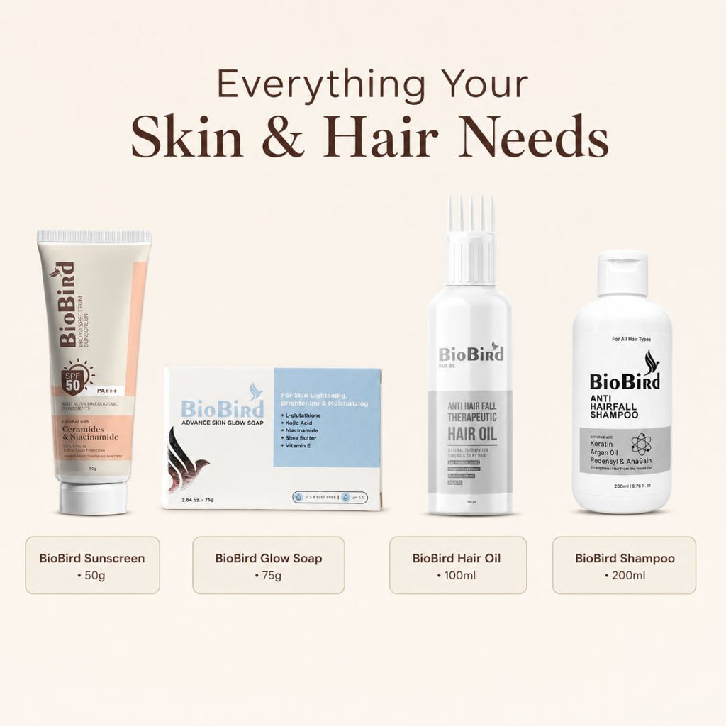 Head-to-Toe Care Kit | Hair, Skin & Sun Care Combo