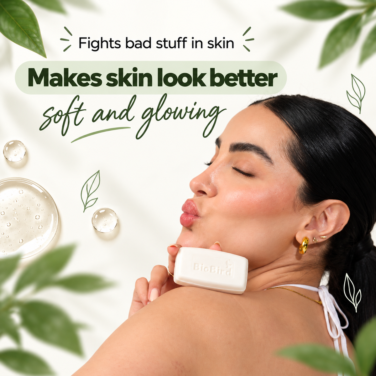 BioBird Glutathione Soap for Skin Brightening, Pigmentation & Dark Spots BioBird