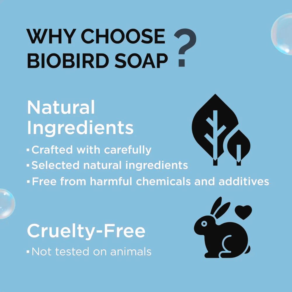 BioBird Advanced Skin Glow Tan Removal Soap - 75gm