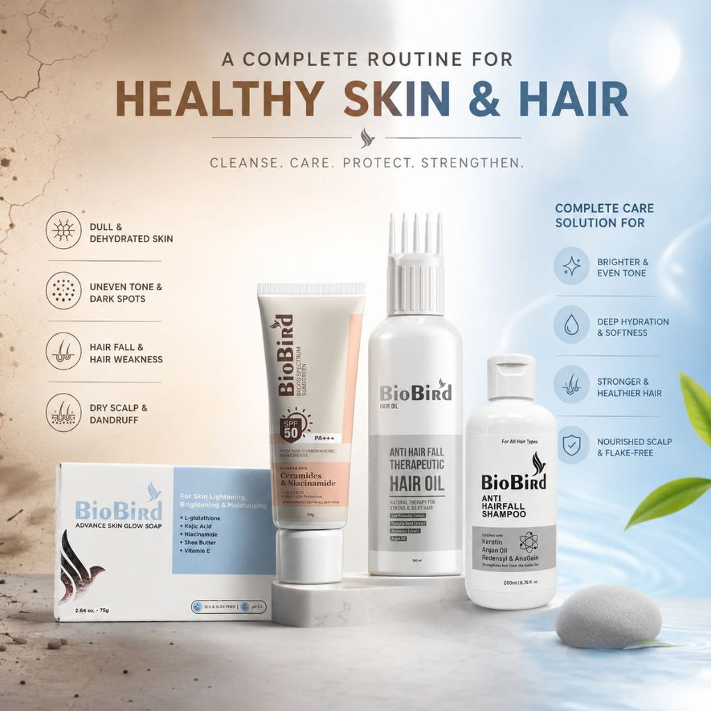 Head-to-Toe Care Kit | Hair, Skin & Sun Care Combo
