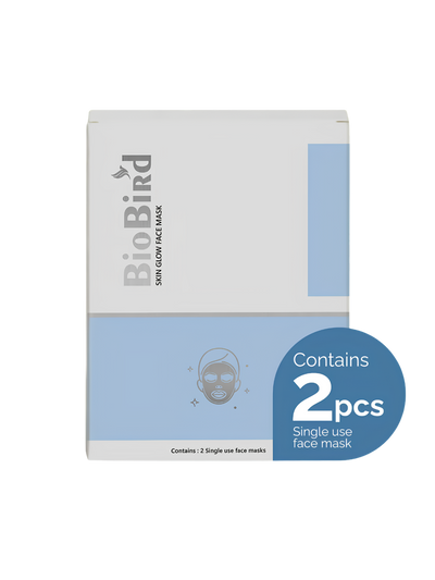 🎁 BioBird Skin Glow Sheet Mask for Dull Face
