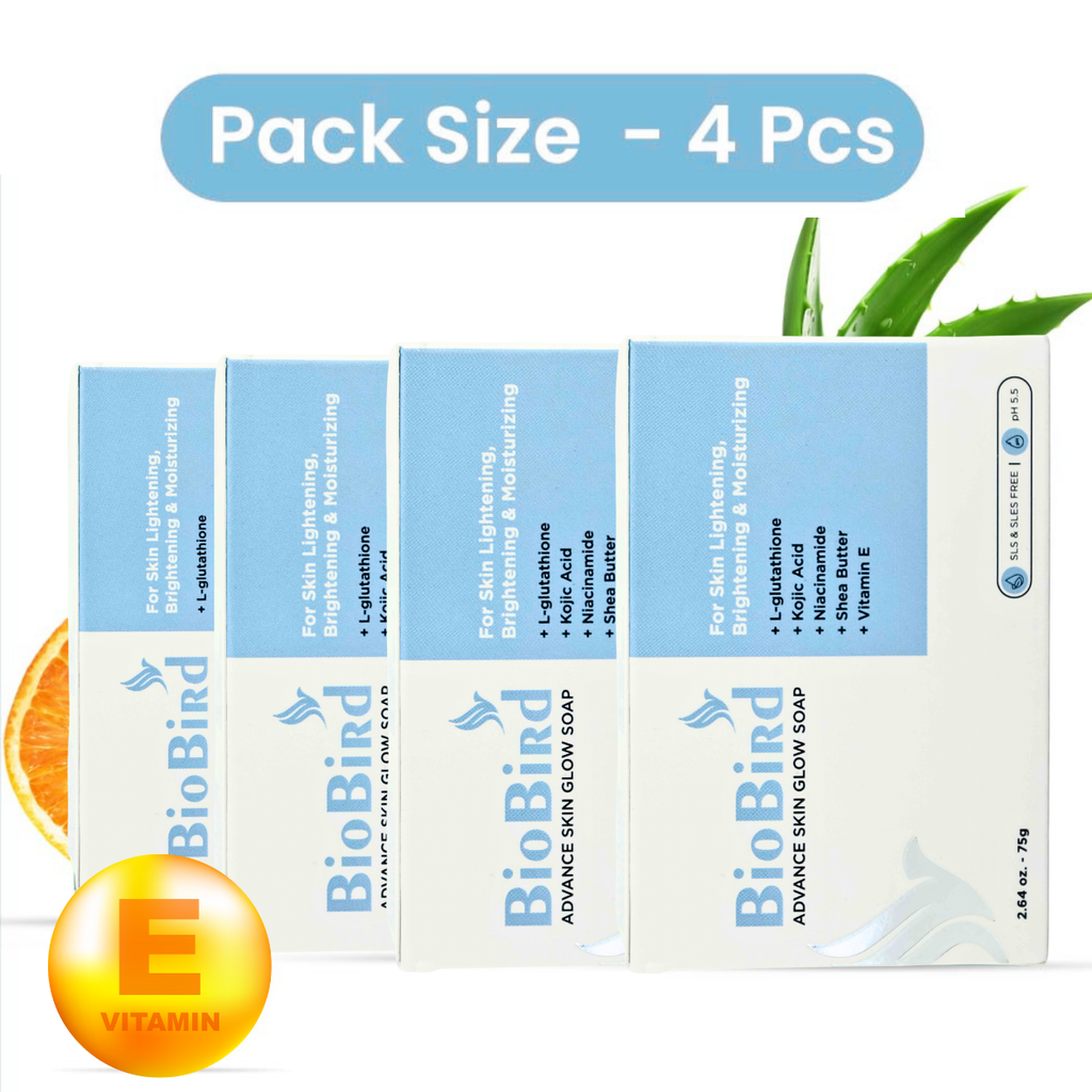 BioBird Advanced Skin Glow Tan Removal Soap - 75gm