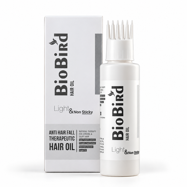 BioBird Rosemary Hair Growth Oil | Hair Fall Control & Stronger Hair | 100ml BioBird
