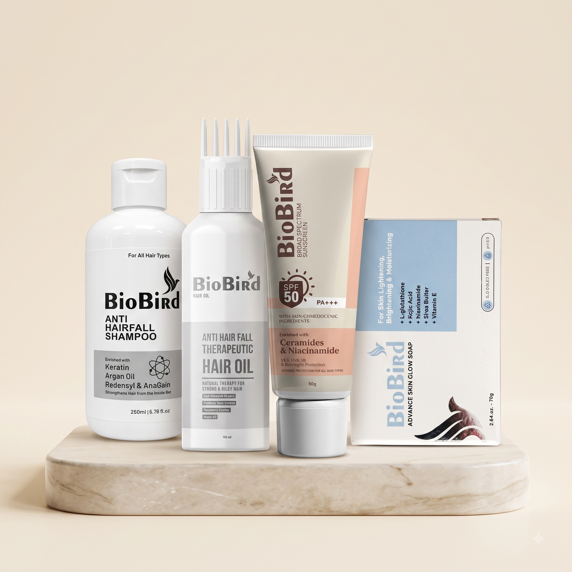 Head-to-Toe Care Kit | Hair, Skin & Sun Care Combo
