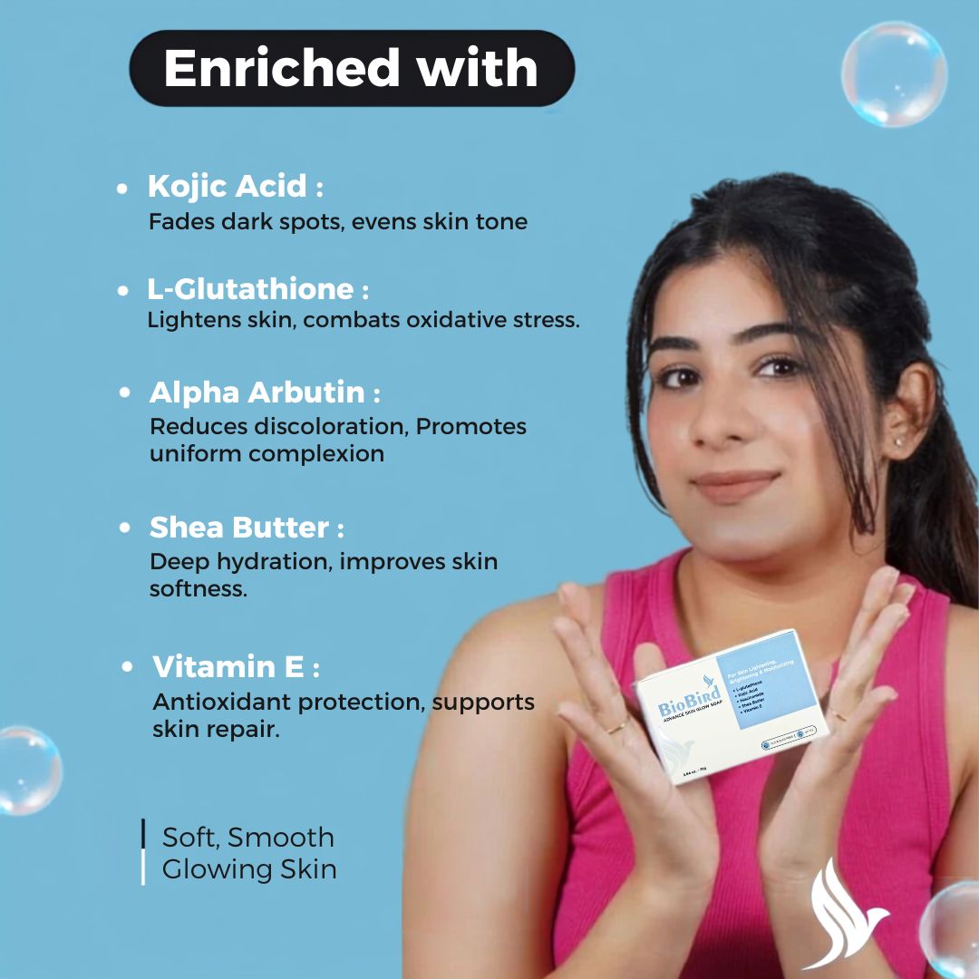 Buy 4 Advance Skin Glow Soaps & Get FREE SPF 50 Sunscreen