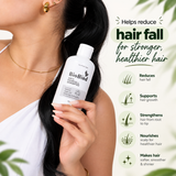 BioBird Anti Hair Fall Shampoo with Redensyl® & AnaGain™ | Hair Fall Control BioBird.in